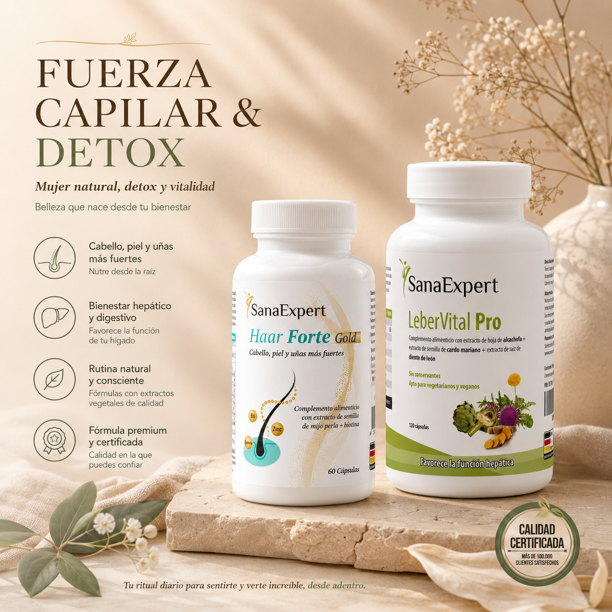 Pack Fuerza Capilar y Detox