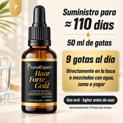 Haar Forte Gold Gotas