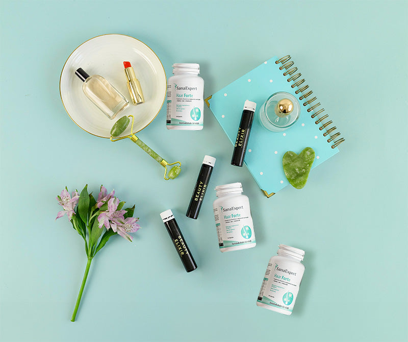 SanaExpert Pack Promo Haar Forte + 3 viales Beauty Elixir