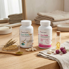 Mujer Fuerte y Serena: Equilibrio Hormonal & Cabello Fuerte